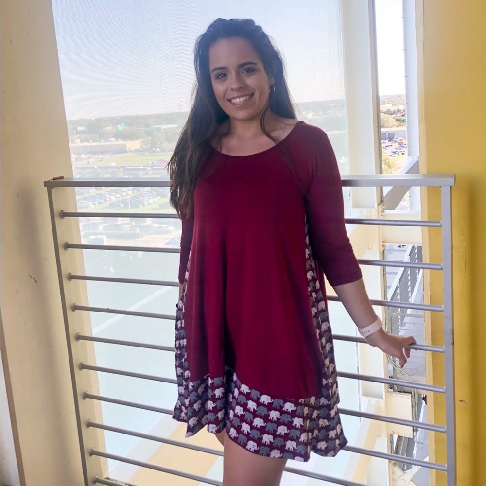 Crimson Dress